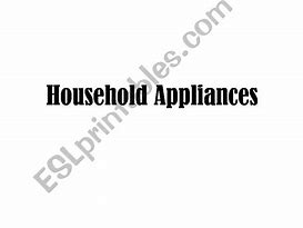 Image result for Mini Household Appliances