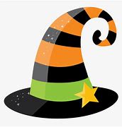Image result for Halloween Witch Hat Cartoon