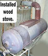Image result for Homemade Wood Stove Water Heater