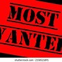 Image result for Most Wanted Poster. No Writing