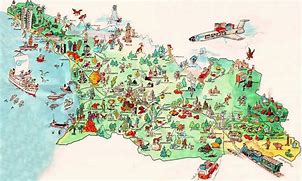 Image result for Tourist Map of Georgia Country