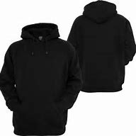 Image result for Black Hoodie Front Blank
