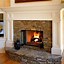 Image result for Wood-Burning Corner Fireplace Designs