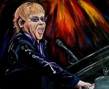 Image result for Elton John Painting