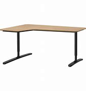 Image result for Wood Desk with White Draws