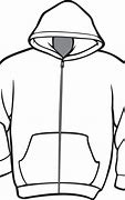Image result for Black Hoodie with White Stripes Color