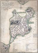 Image result for Map of Boston 1775 and Today