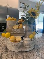 Image result for Lemon Themed Kitchen Decor