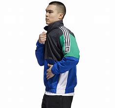 Image result for Adidas Jacket Green and Gold