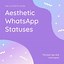 Image result for Aesthetic Words for Status