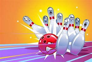 Image result for Cartoons of People Bowling