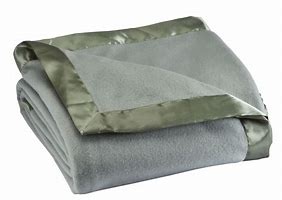 Image result for Blanket with Satin Binding