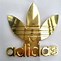Image result for Gold Adidas Logo 128X128