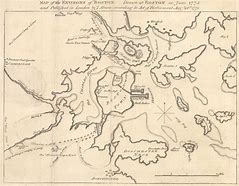 Image result for Map of Boston 1775 vs Today