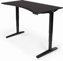 Image result for Uplift Desk Black 60