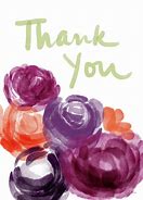 Image result for Thank You Watercolor