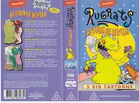Image result for Rugrats Reptar VHS