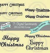 Image result for Digital Christmas Sentiments