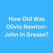Image result for Olivia Newton-John Squat Grease
