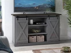 Image result for Wayfair Lorraine TV Stand For Tvs Up To 54" Wood In Gray