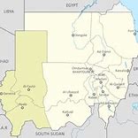 Image result for Land Disputes in Darfur War Map