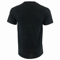 Image result for Plain Black T-Shirt Back