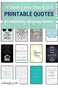 Image result for Free Printable LDS Quotes