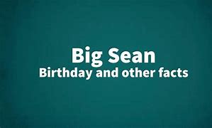 Image result for Big Sean Children