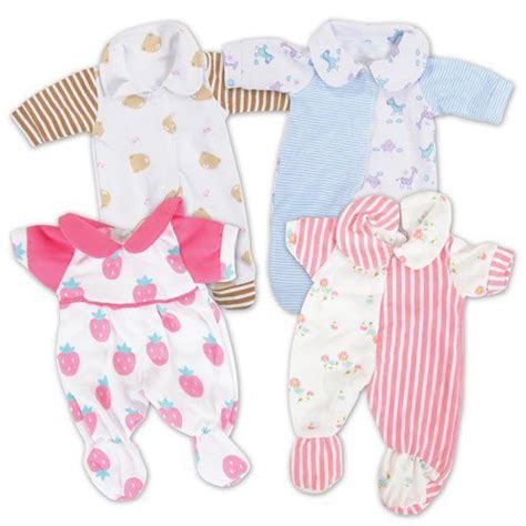 10 Inch to 13 Inch Baby Doll Sleepwear by Kaplan Early Learning Company  