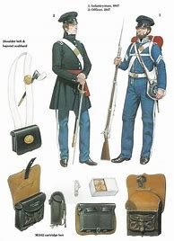 Image result for Mexican-American War Soldier Uniforms