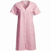 Image result for Cotton Zip Front Robes for Women