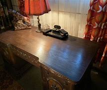 Image result for Dark Wood Antique Desk