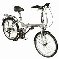 Image result for Stowaway 12-Speed Folding Bike, Silver | Camping World
