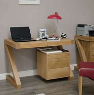 Image result for Small Natural Wood Desk