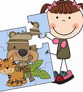 Image result for Playing Puzzles Cartoon
