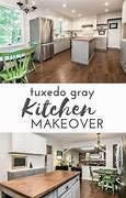 Image result for Gray Kitchen Cabinets Home Depot