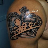Image result for Crown Tattoo Designs for Men