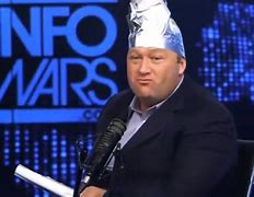 Image result for Trump with Tin Foil Hat Pics