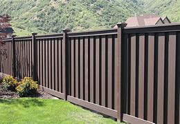 Image result for Vinyl Fence 6 Feet Tall
