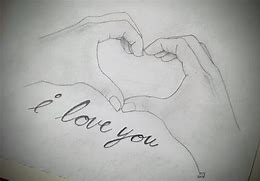 Image result for Romantic Heart Drawings