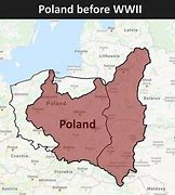 Image result for World War 2 Poland Map