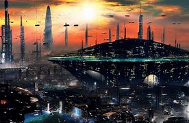 Image result for Sci-Fi Space City
