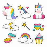Image result for Cool Unicorn Stickers