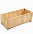 Image result for wood rectangular planters boxes
