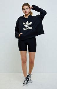 Image result for Picture of Black and Gold Adidas Hoodie