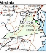 Image result for Montross VA Map