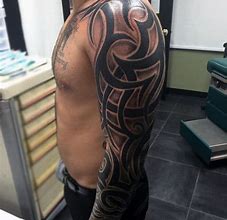 Image result for Tribal Sleeve Tattoos for Men