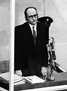 Image result for Adolf Eichmann at Trial