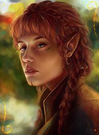 Image result for Wood Elf Female Portrait