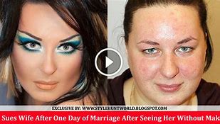 Image result for Man Sues Woman for Makeup